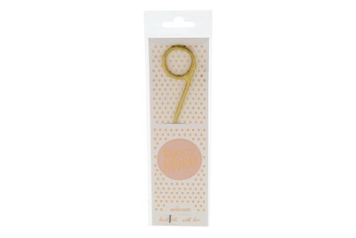 Wondercandle hipHIP HOORAY Gold 9