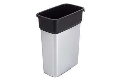 Abfalleimer 55 l Metalloptik GEO