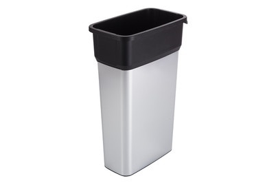 Abfalleimer 70 l Metalloptik GEO