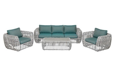 Home and More Wicker Lounge Salina