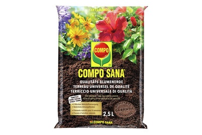 Compo Sana Qualitäts Blumenerde 2.5L