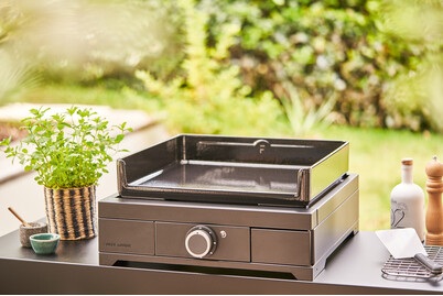 Forge Adour Plancha Modern, Elektrisch, 45 cm, Inox