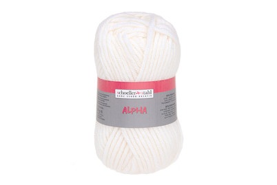 Schoeller Alpha Mützengarn 50g 01, Handstrickgarn