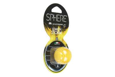 SPHERE Lufterfrischer Lemon Storm, gelb