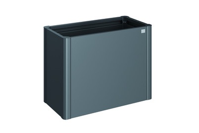 Biohort - Hochbeet GR. 1X0.5 - Aluminium - dunkelgrau - 53/102/77 cm