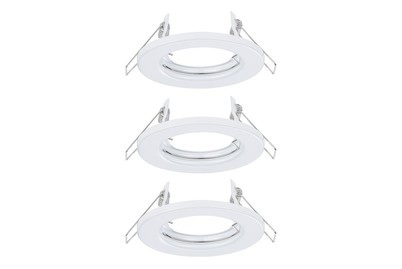 Paulmann GU10-Einbaulampe 3er-Set starr, weiß