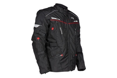 SQ Motorradjacke VOYAGER schwarz 2XL
