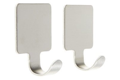 Klebehaken silber 2st Inofix