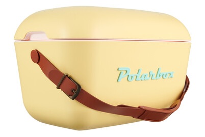 Polarbox Retro-Kühlbox 12l gelb