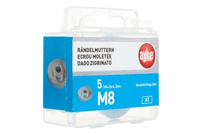 AYCE Rändelmutter