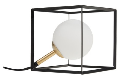 LED-Tischeuchte 3168922 in markanter Würfel-Optik