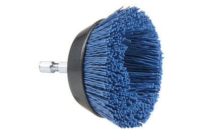 Wolfcraft 2729000 Topfbürste Ø 65 mm Nylondraht Schaft-Ø 1/4 (6.3 mm) 1 St.