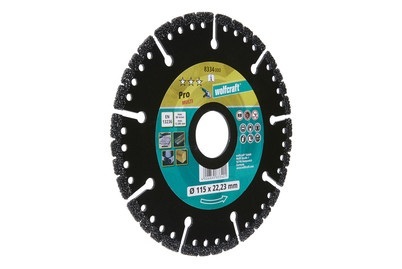 WOLFCRAFT Diamant-Trennscheibe Pro Multi ⌀115mm