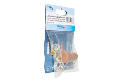 Glorex Lichterkette 10er f?r Flaschen