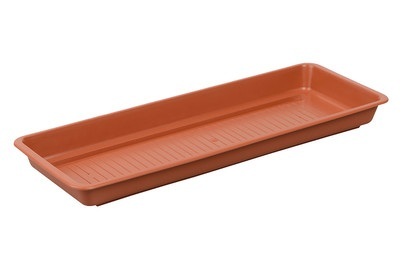 Testrut - Untersetzer für Blumenkasten 60 cm - Terra
