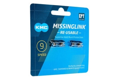 KMC 9R EPT Verschlussglied 9-fach silver 2019 Ketten