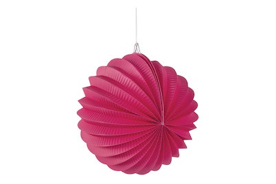 Papier Lampion, 22cm ø, pink