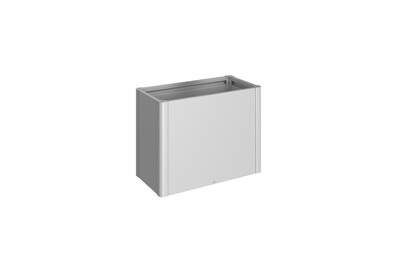 Biohort - Hochbeet GR. 1X0.5 - Aluminium - quarzgrau - 53/102/77 cm