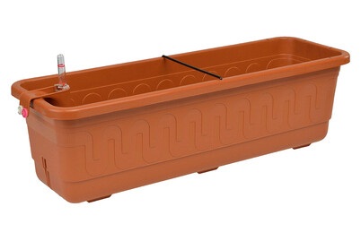 Home and More Bewässerungskasten Terra mit Smart Bewässerungssystem | 60 × 19.5 cm | 13 l