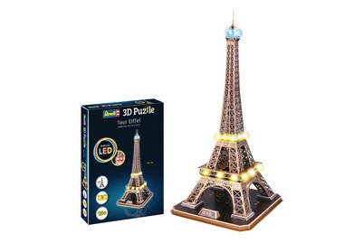 Revell 3D-Puzzle Eiffelturm LED-Edition 00150