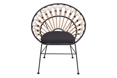 Home and More Wicker-Stuhl Luxor