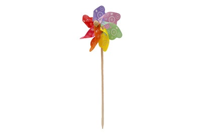 Windrad bunt 17x48cm