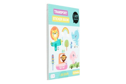 Mini Stickerbook Transport | 12 Blatt