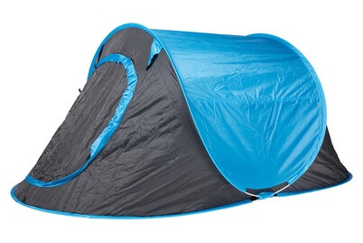 Wurfzelt blau, 2 Personen