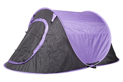 Wurfzelt violett, 2 Personen