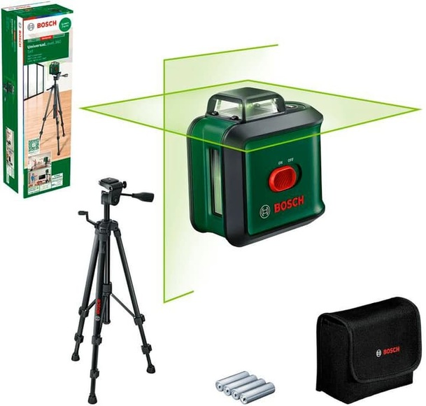 Bosch Kreuzlinien-Laser Universallevel 360 Laser-Entfernungsmesser