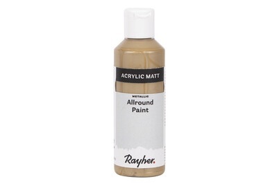 Allround Paint Acrylfarbe Metallic, Flasche 80ml