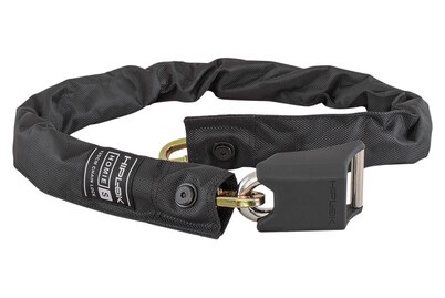Hiplok Homie Kettenschloss all black 120cm 2021 Veloschlösser