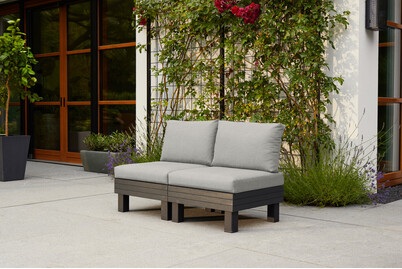 Sofa Elements 2 Sitze graphit