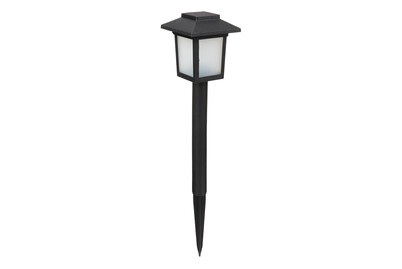 Solarleuchte Kunststoff schwarz 10xLED