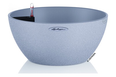 Lechuza - 4er-Set Blumenkästen mit Integriertem Bewässerungssystem Cubeto Color 40 - Grau