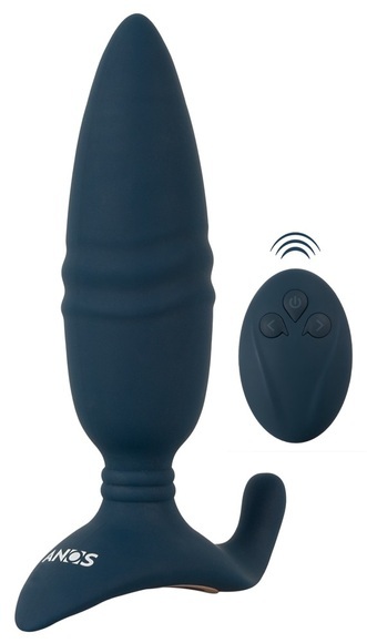 ?RC Thrusting Butt Plug with Vibration? mit Fernbedienung