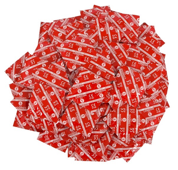 London - Rot Durex 1000 Stk. - Kondome