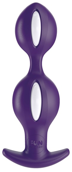 Fun Factory - B Balls white/dark violet