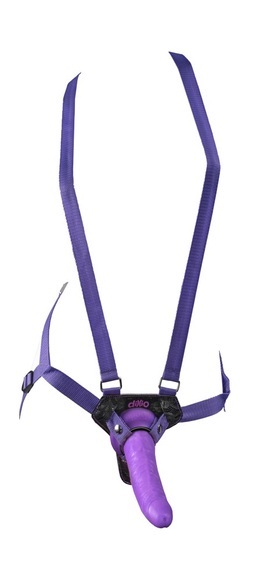 Harness „7“ strap-on suspender harness set“, 19 cm