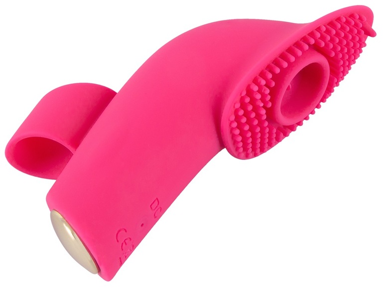 ?Licking and Pulsating Finger Stimulator? mit Action-Zunge und Pulsator/Saug-Funktion