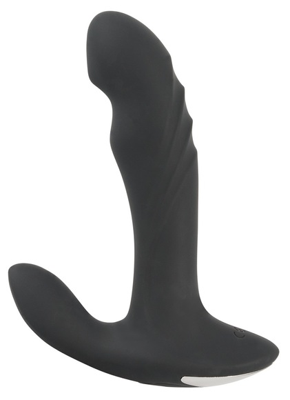Analplug, 16,6 cm, mit Vibration, Rotation und Klopffunktion