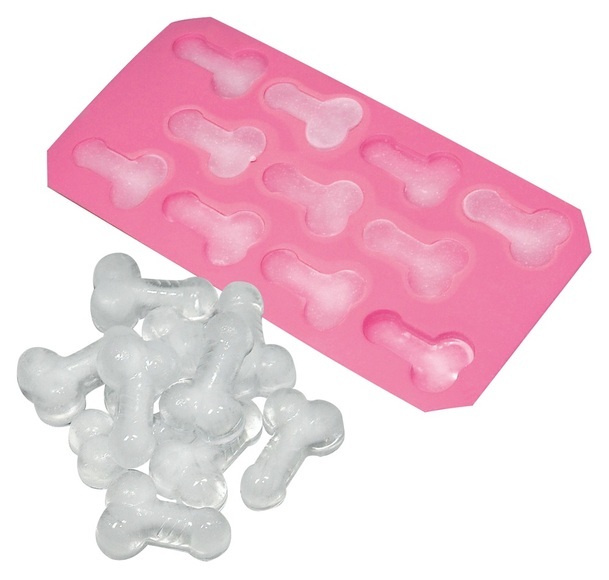 Eiswürfelform „Sexy Ice Maker“ für 11 Eiswürfel in Penisform