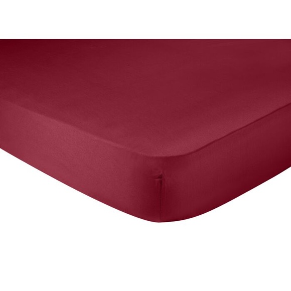 Satin-Fixleintuch aus gekämmter Baumwollte, in leuchtenden Farben