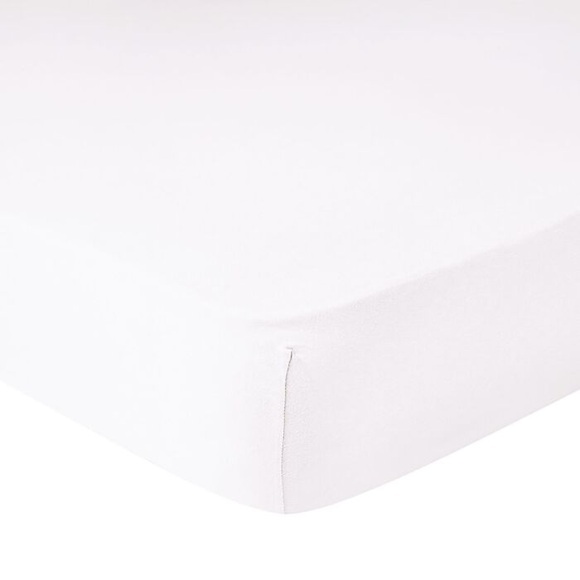 Jersey Fixleintuch für Boxspringbett Superstretch, weiss