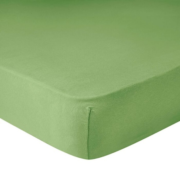 Jersey Fixleintuch für Boxspringbett Superstretch, grün