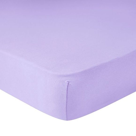 Jersey Fixleintuch für Boxspringbett Superstretch, lila