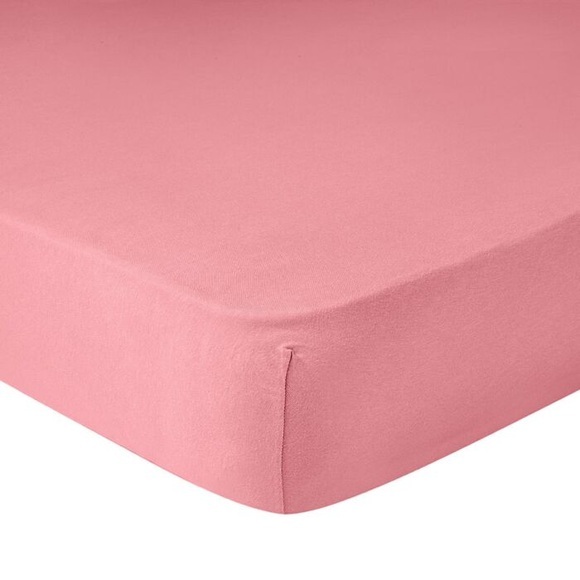 Fixleintuch für extra hohe Matratzen und Wasserbetten, altrosa, 120x200?220 cm