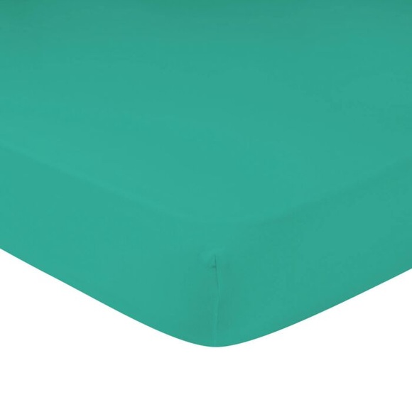 Fixleintuch für extra hohe Matratzen und Wasserbetten, smaragd, 120x200?220 cm