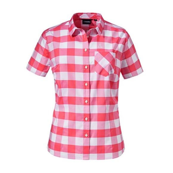 Schöffel Damen Moraans Bluse (Größe L, Pink)