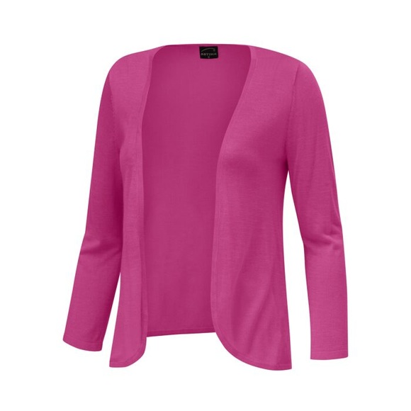 Leichter Cardigan von Artime aus Viscose, himbeer, XXL